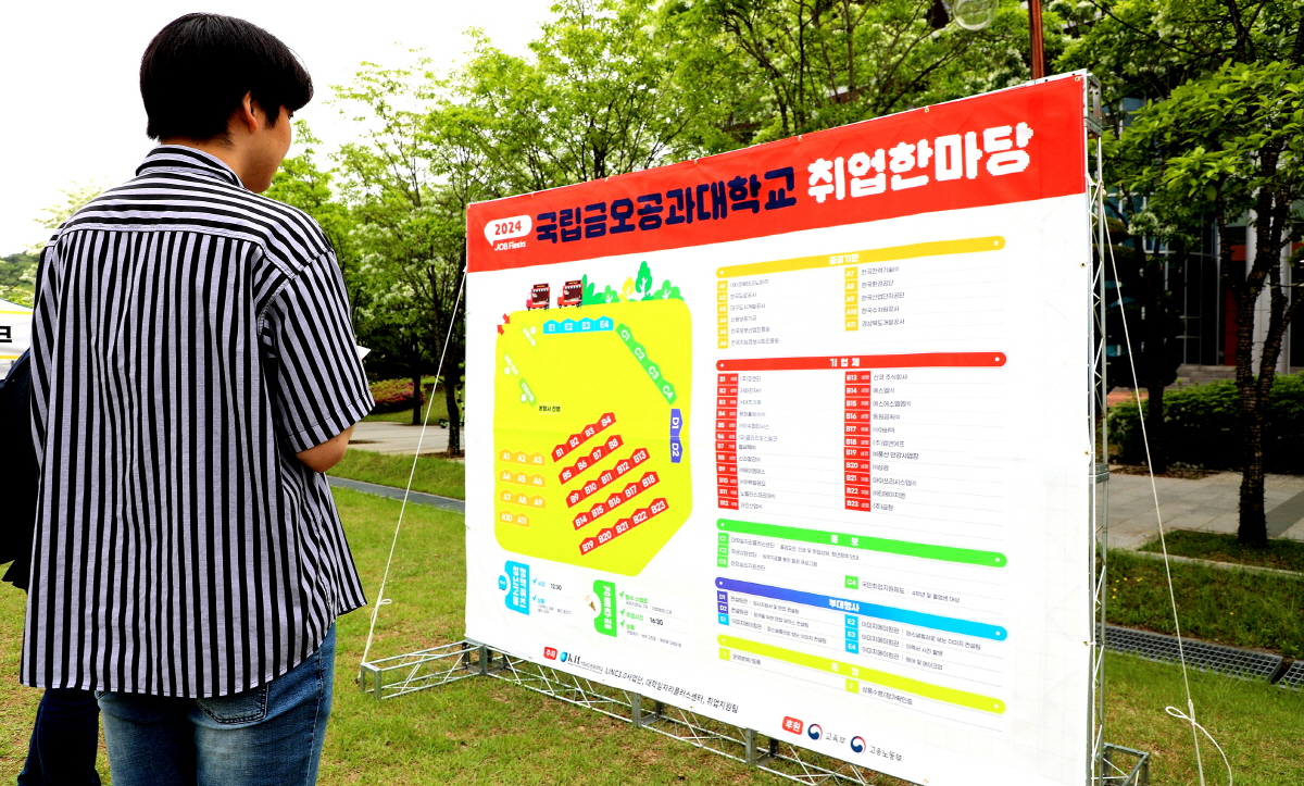 국립금오공과대학교, ‘2024 취업한마당(JOB Fiesta)’ 개최