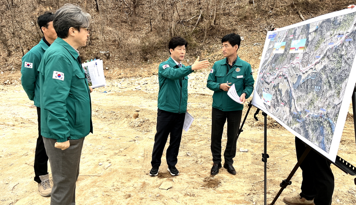 경상북도, <BR>K-CITIZEN FIRST 프로젝트 발표 후 재해복구사업장 첫 현장 점검