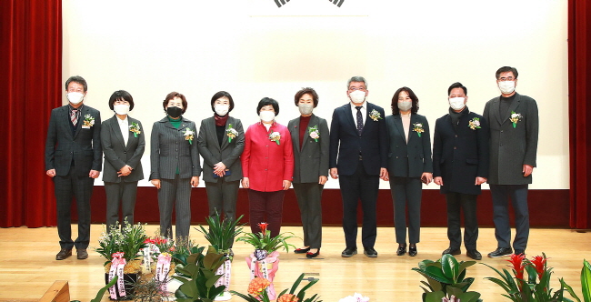 예천군 여성단체협의회 제18대 이복선 회장 취임