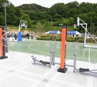 김천시, 교동 도시숲(체육공원) 조성사업 준공식 개최