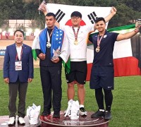 금오고 박시훈, 제5회 아시아U18 육상경기선수권대회 금메달 획득